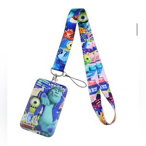 Monsters Inc Lanyard with ID Holder